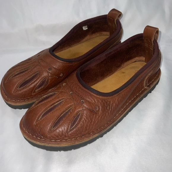 Native Earth Handmade Leather Unisex Low Shoes Court Slipper - Picture 4 of 16
